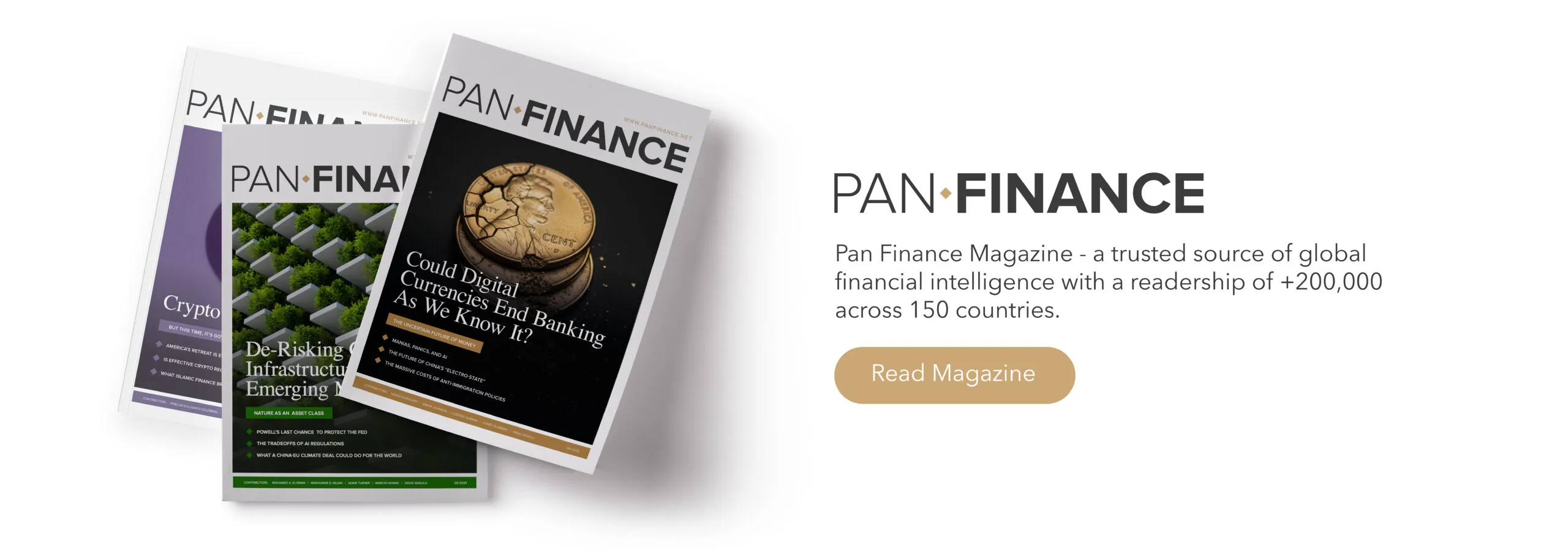 Pan Finance Magazine - Quarterly Edition Banner